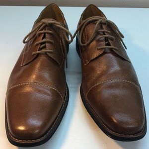 Sandro Moscoloni Brown Leather Derby Size 15